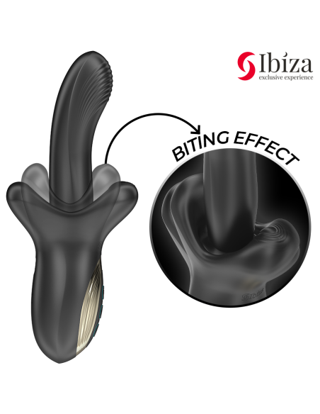 IBIZA - POWERFUL VIBRATOR WITH THRUSTING AND BITING EFFECT