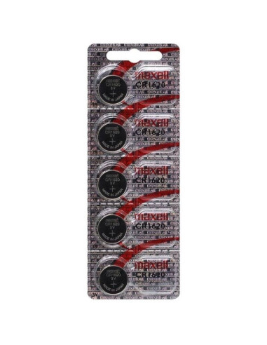 MAXELL - Ličio baterijos CR1620 3V 5UDS
