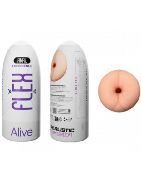ALIVE - FLEX VYRIŠKAS ANALINIS MASTURBADORIUS, M DYDIS