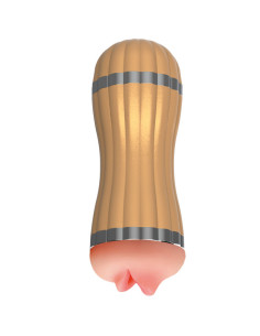 ARMONY - BEVIS DOUBLE MASTURBATOR VAGINA and MOUTH GOLDEN 2
