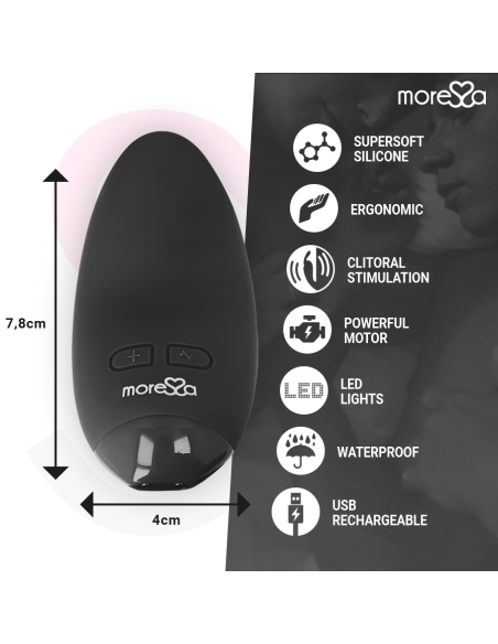 MORESSA - BLOSSOM BLACK VIBRATORIUS