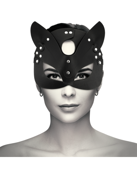 COQUETTE CHIC DESIRE - VEGAN LEATHER MASK WITH BUNNY EARS