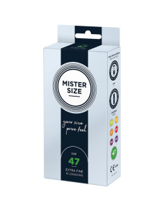 MISTER SIZE - CONDOMS SIZE XS 47 MM (10 UNITS) 2
