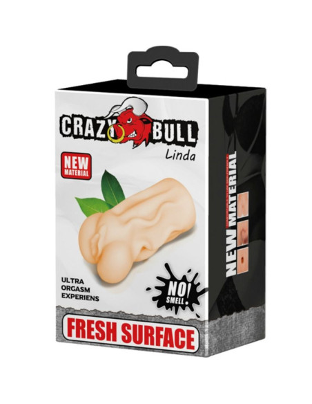CRAZY BULL - Linda vaginos masturbatorius 13,7 cm