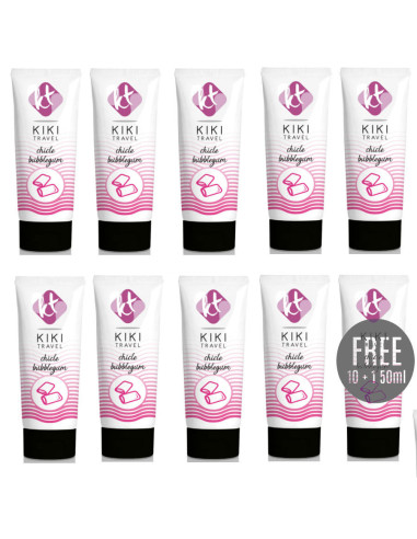KIKÍ TRAVEL - GUMOS SKONIO LUBRIKANTAS 50ML 10 1 NEMOKAMAI