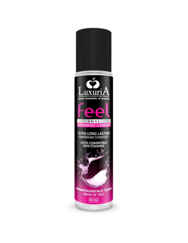 INTIMATELINE - LUXURIA FEEL ANAL WATER BASED LUBRICANT 60 ML