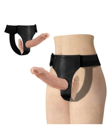BAILE - ULTRA PASSIONATE DOUBLE DILDOS WITH HARNESS