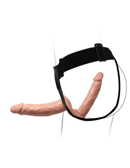 BAILE - ULTRA PASSIONATE DOUBLE DILDOS WITH HARNESS
