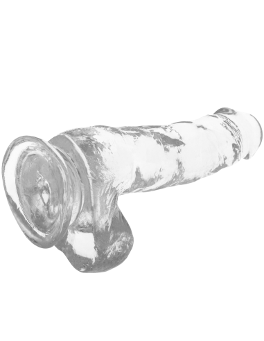 X RAY - CLEAR COCK WITH BALLS 18.5 CM -O- 3.8 CM