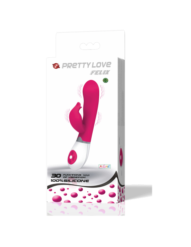 PRETTY LOVE - FLIRTATION VIBRATOR WITH FELIX STIMULATOR