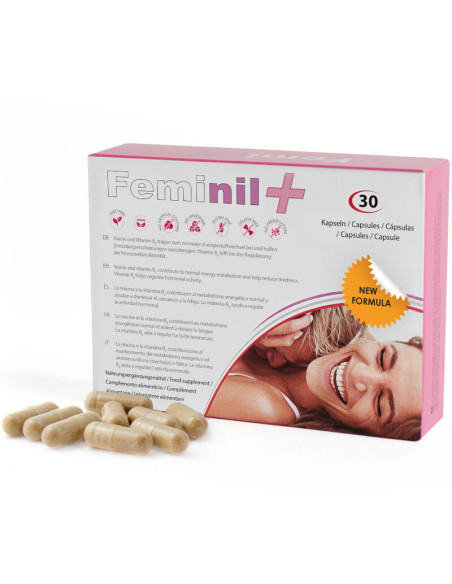 500 COSMETICS - FEMINIL FEMALE SEXUAL LIBIDO ENHANCEMENT - 30 CAPSULES