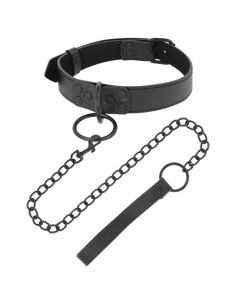 DARKNESS - BLACK NECKLACE WITH CHAIN 2