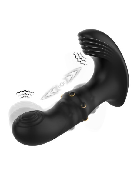 ARMONY - ANALINIS PROSTATOS VIBRATORIUS SU NUOTOLINIO VALDYMO VALDYMU, JUODAS