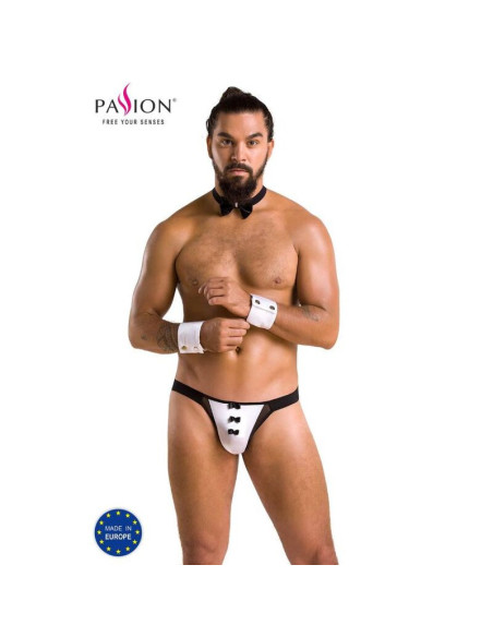 PASSION - 036 SLIP ALFROJO BLACK S-M
