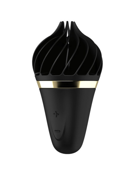 SATISFYER - SALDUS GARDĖSIS SPINNATOR RUDAS IR ROŽINIS