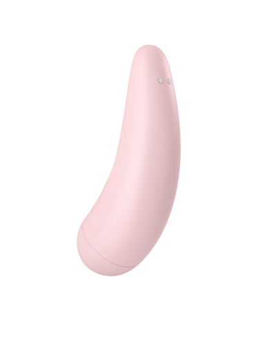 SATISFYER - CURVY 1 RAUDONA ROŽINIS