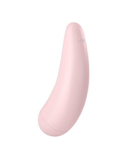 SATISFYER - CURVY 1 RAUDONA ROŽINIS