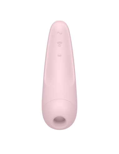 SATISFYER - CURVY 1 RAUDONA ROŽINIS