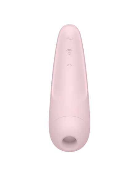 SATISFYER - CURVY 1 RAUDONA ROŽINIS