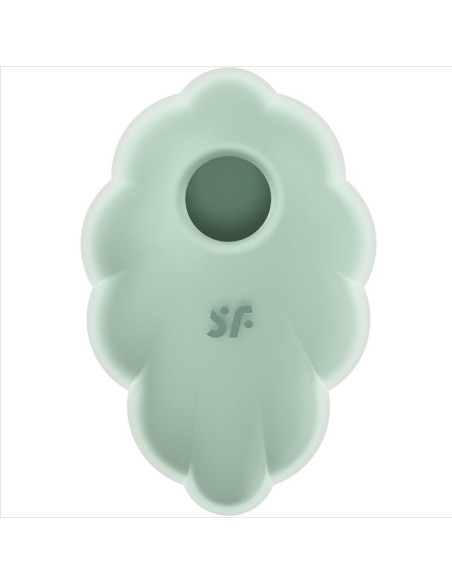 SATISFYER - ŽALIOJO ORO IMPULSACINIS VIBRATORIUS „CLOUD DANCER“