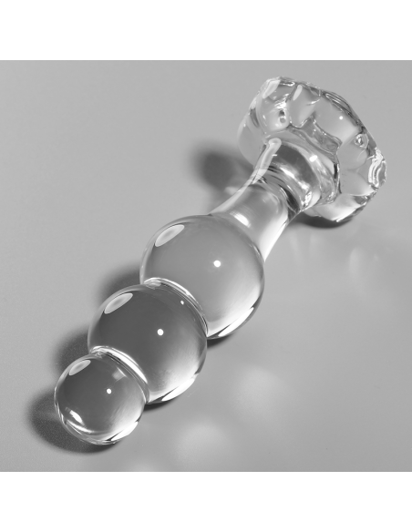 NEBULA SERIES BY IBIZA – 1 modelio analinis kamštelis, borosilikatinis stiklas, skaidrus, 10,5 cm -O- 3 cm