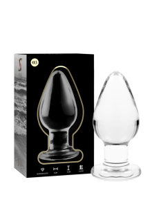 NEBULA SERIES BY IBIZA – 3 modelio analinis kamštelis, borosilikatinis stiklas, skaidrus, 11 cm -O- 5 cm