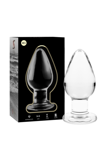 NEBULA SERIES BY IBIZA – 3 modelio analinis kamštelis, borosilikatinis stiklas, skaidrus, 11 cm -O- 5 cm