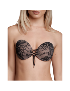 BYE-BRA - LIEMENĖLĖ SU PINIGIAI LIPNIAIS IR SIUVINĖTINIAIS VOŽTUVAIS A