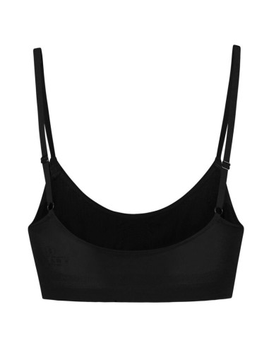 BYE-BRA - MEDIUM CONTROL BRA SEAMLESS BLACK SIZE S