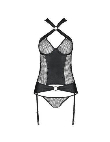 PASSION - AMANDA ECOLOGICAL LEATHER CORSET S-M