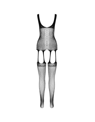 PASSION - ECO COLLECTION BODYSTOCKING ECO BS007 BLACK
