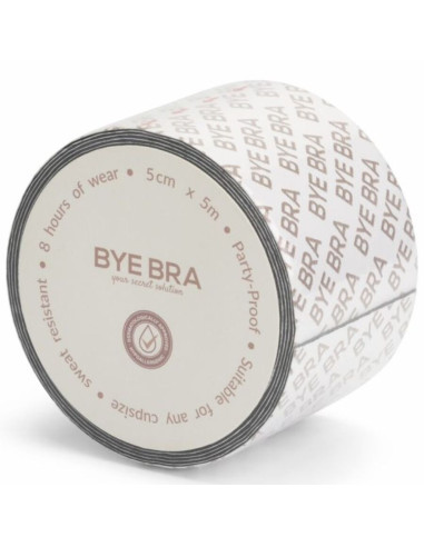BYE-BRA - BODY TAPE DOUBLE SIDED DOUBLE SIDED TAPE BEIGE ONE SIZE 5 X 500 CM
