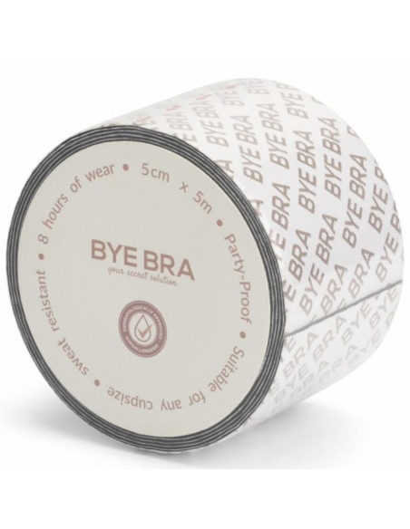 BYE-BRA - BODY TAPE DOUBLE SIDED DOUBLE SIDED TAPE BEIGE ONE SIZE 5 X 500 CM