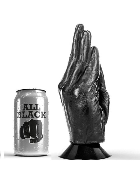 ALL BLACK - DILDO FISTINGAS 21 CM