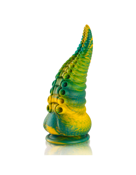EPIC - CETUS GREEN čiuptuvinis dildo, didelis dydis