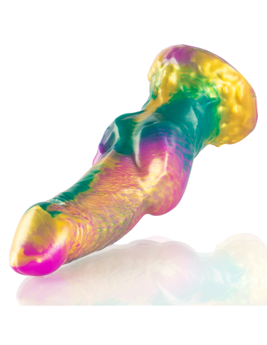 EPIC - IRIS DILDO SU VAIVORYKŠTĖS SPALVOS MALONUMŲ SĖKLIDĖMIS