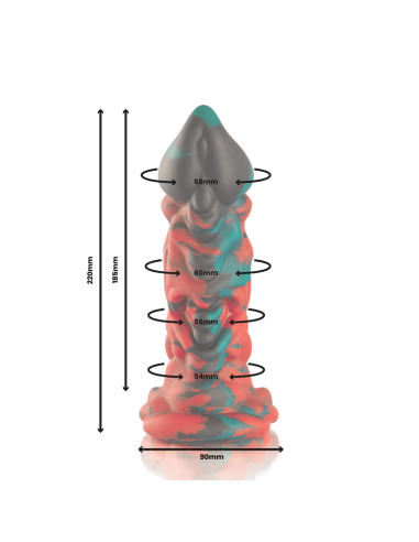 EPIC - PHOBOS DILDO MEILĖS IR DŽIAUGSMO VAIKAS, MAŽAS DYDIS