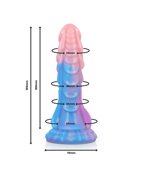 EPIC - ASHTAR DILDO NEŽEMIŠKA ŽMOGAUS FORMA