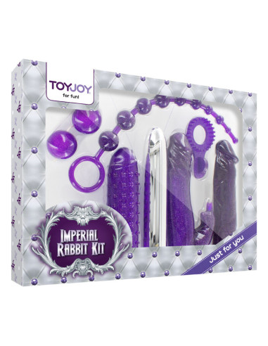 TOYJOY - IMPERIAL RABBIT RINKINYS VIOLETINIS