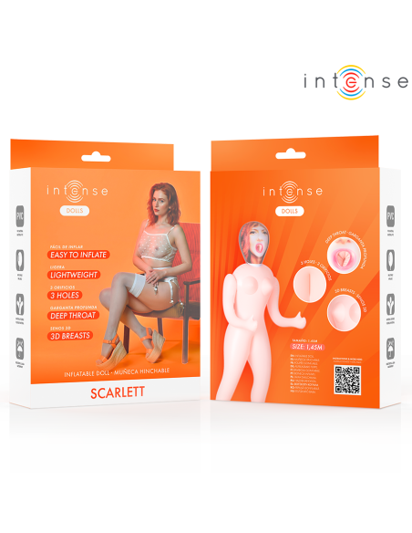 INTENSE LĖLĖS - SCARLETT PŪSTINĖ LĖLĖ SU TRIMIS ANGOMIS