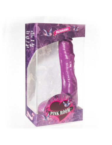 PINK ROOM - NILO REALISTIC DILDO PURPLE 23 CM