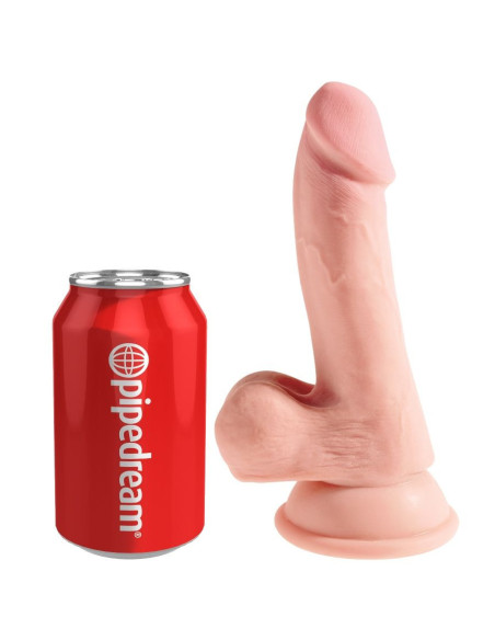 KING COCK - TRIPLE DENSITY DILDO 14 CM