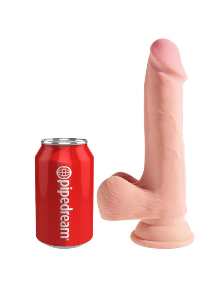 KING COCK - TRIGUBO TANKIO DILDO 19 CM