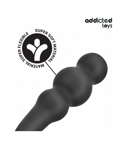 ADDICTED TOYS - ANAL PLUG WITH RING SILICONE MODEL 1