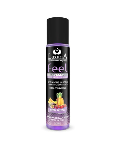 INTIMATELINE - LUXURIA FEEL TUTTI FRUTI WATER BASED LUBRICANT 60 ML