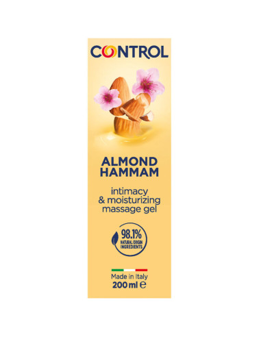 CONTROL - MIGDOLŲ HAMAMO MASAŽINIS GELIS 3 IN 1 200 ML