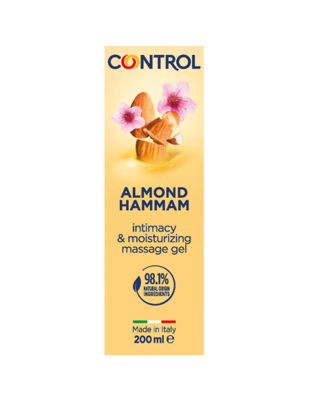 CONTROL - MIGDOLŲ HAMAMO MASAŽINIS GELIS 3 IN 1 200 ML