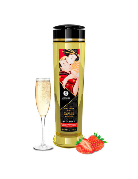 SHUNGA - Erotinio ROMANCE masažo aliejus 240 ml