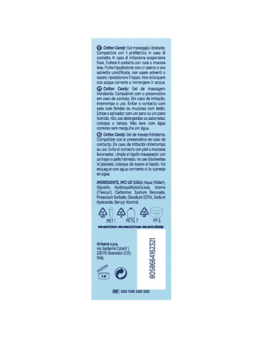 CONTROL - COTTON CANDY MASSAGE GEL 3 IN 1 200 ML