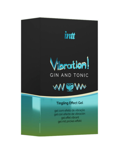 INTT - GALINGAS INTIMYMIAM STIMULIAVIMUI SKYSTASIS VIBRATORIUS GELIS DŽINAS IR TONIKAS 15 ML